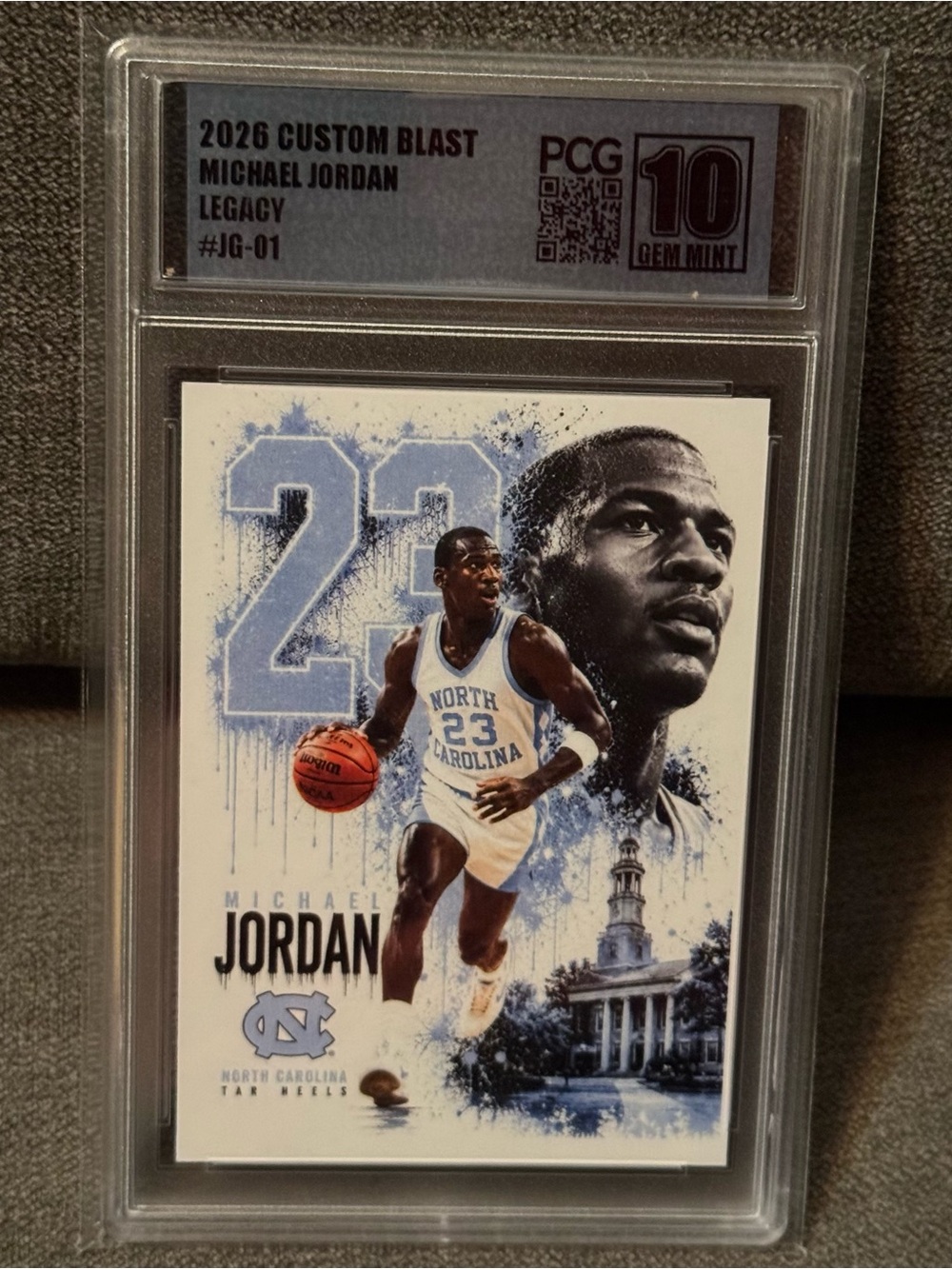 Michael Jordan - 2026 Custom Blast Legacy Series #JG-01 PCG 10 Gem Mint